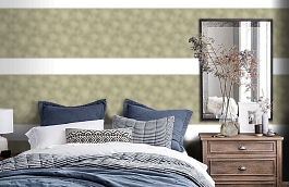 Обои 95474-3 фото в интерьере спальни превью