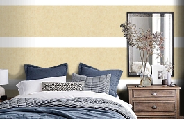 Обои 95477-1 фото в интерьере спальни превью