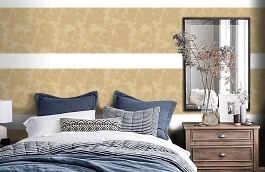 Обои 95938-3 фото в интерьере спальни превью