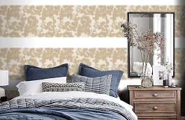 Обои 95938-5 фото в интерьере спальни превью