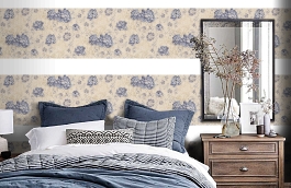 Обои 95968-2 фото в интерьере спальни превью