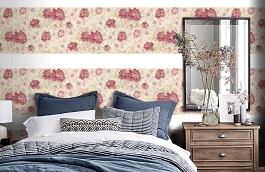 Обои 95968-4 фото в интерьере спальни превью