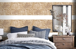 Обои 95969-4 фото в интерьере спальни превью