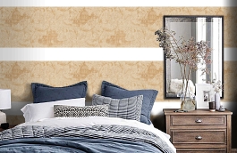 Обои 95969-6 фото в интерьере спальни превью