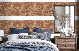 Обои 95969-7 фото в интерьере спальни превью