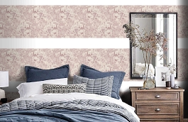 Обои 95977-4 фото в интерьере спальни превью