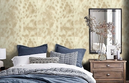 Обои 96244-4 фото в интерьере спальни превью