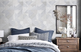 Обои 101605 фото в интерьере спальни превью