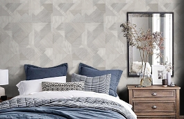 Обои 101606 фото в интерьере спальни превью