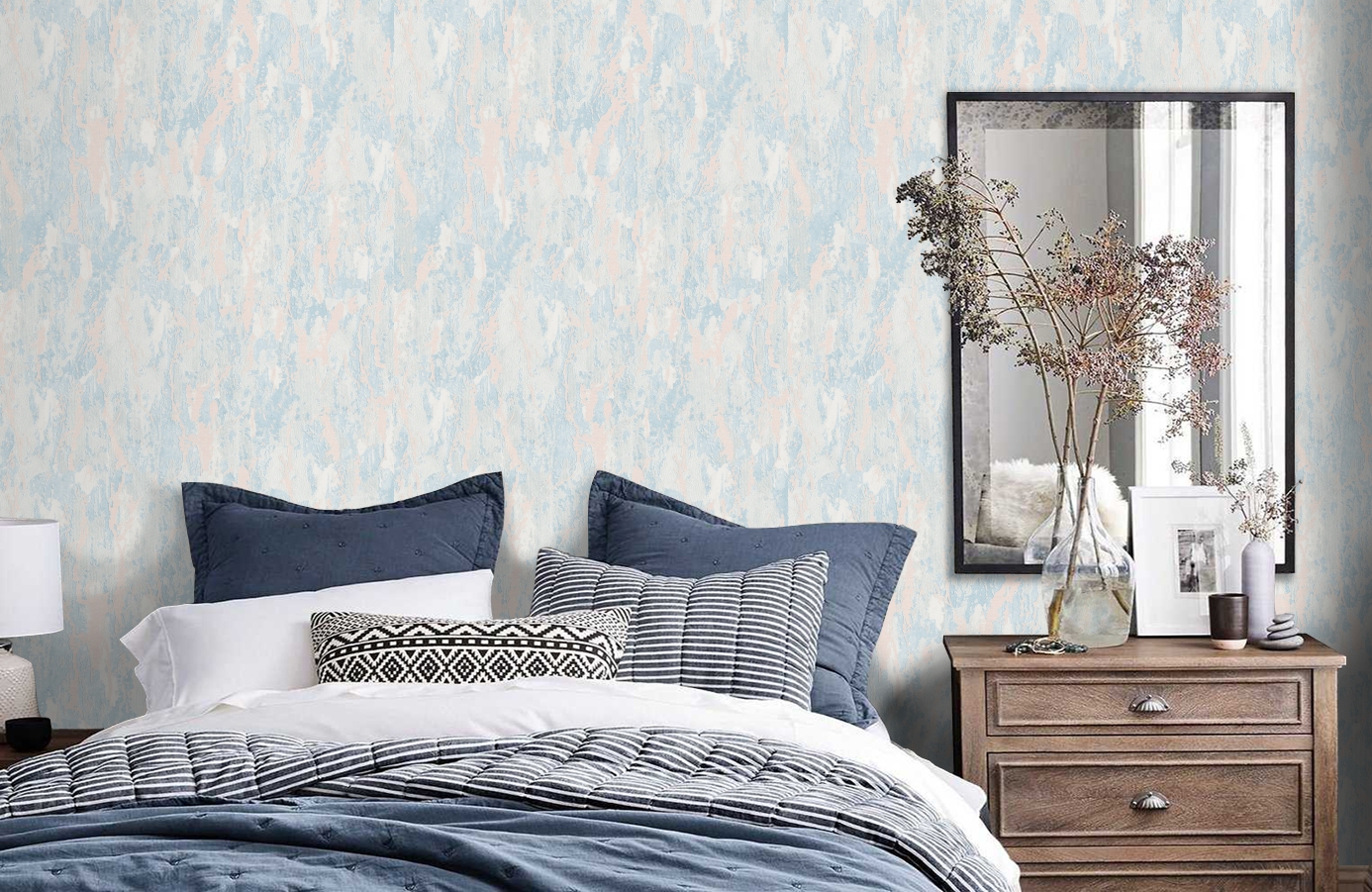 Обои 102204 фото в интерьере спальни