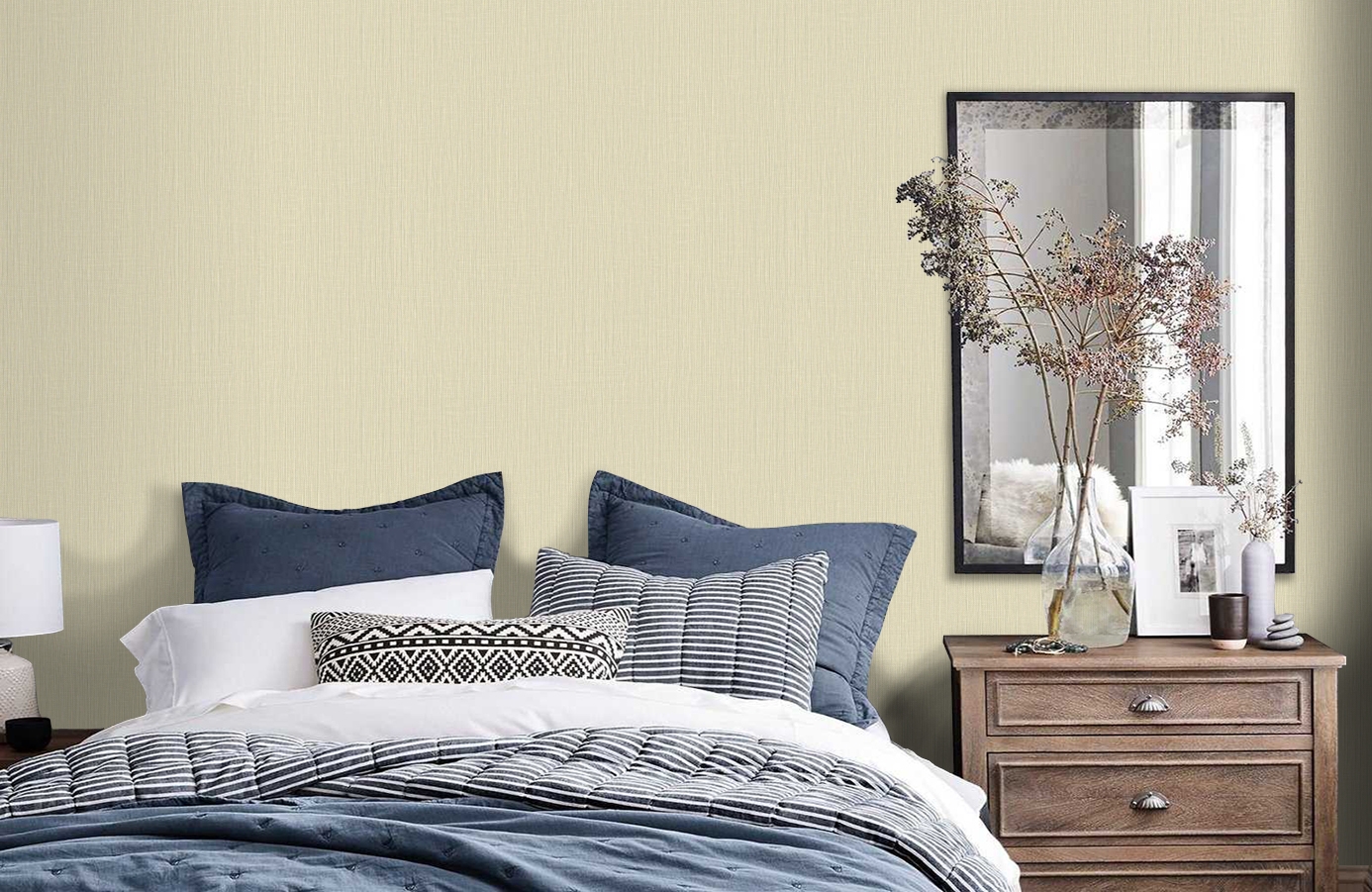 Обои 104704 фото в интерьере спальни