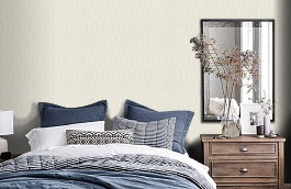 Обои 38461-02 фото в интерьере спальни превью