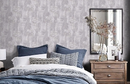 Обои 58175-10 фото в интерьере спальни превью