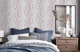 Обои 989115 фото в интерьере спальни превью