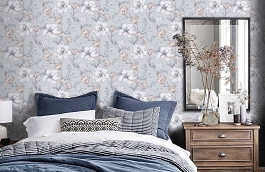 Обои 989154 фото в интерьере спальни превью