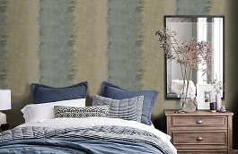 Обои 84174-4 фото в интерьере спальни превью