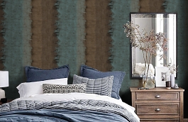 Обои 84174-6 фото в интерьере спальни превью