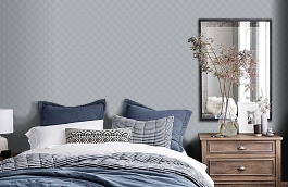 Обои 84192-4 фото в интерьере спальни превью