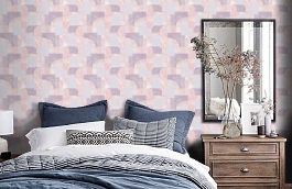 Обои 84231-4 фото в интерьере спальни превью