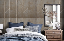 Обои 84265-2 фото в интерьере спальни превью