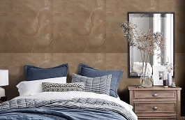 Обои 84267-4 фото в интерьере спальни превью