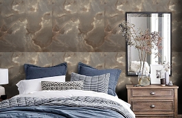 Обои 84271-7 фото в интерьере спальни превью