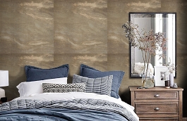 Обои 84273-2 фото в интерьере спальни превью