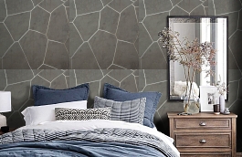 Обои 84274-5 фото в интерьере спальни превью