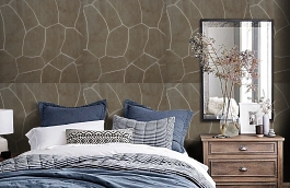 Обои 84274-6 фото в интерьере спальни превью