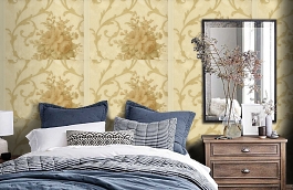 Обои 865401 фото в интерьере спальни превью