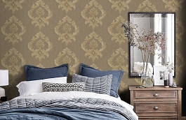 Обои 87776 фото в интерьере спальни превью