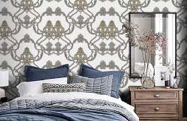 Обои 90773 фото в интерьере спальни превью