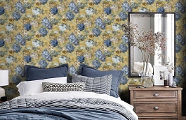 Обои 42536 фото в интерьере спальни превью