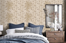 Обои 6527 фото в интерьере спальни превью