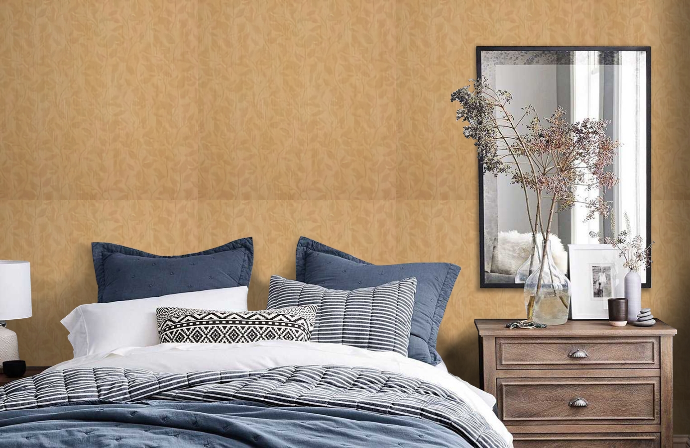 Обои 8022 фото в интерьере спальни Обои 8022 фото в интерьере спальни
