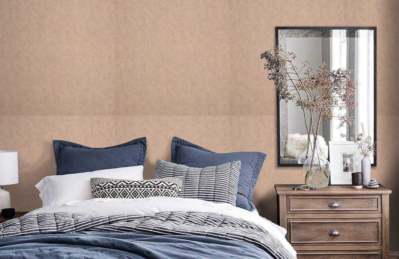 Обои 8023 фото в интерьере спальни Обои 8023 фото в интерьере спальни