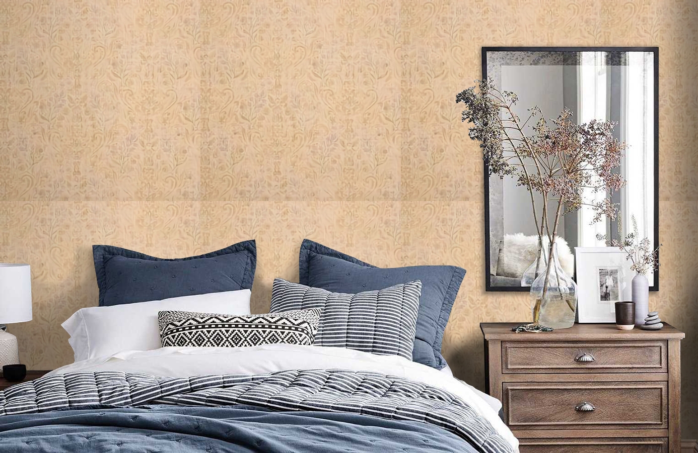 Обои 8031 фото в интерьере спальни Обои 8031 фото в интерьере спальни