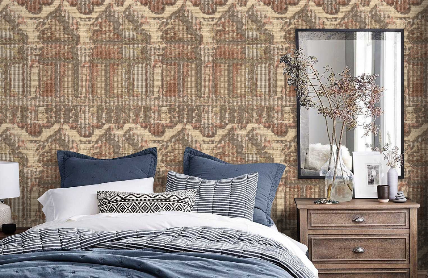 Обои 81731 фото в интерьере спальни