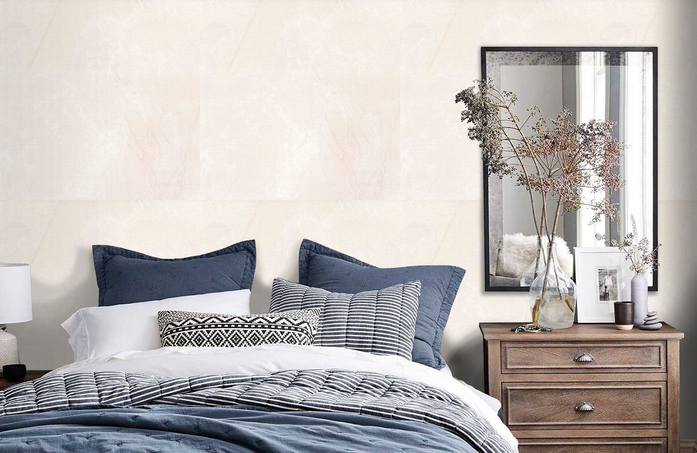 Обои 82219 фото в интерьере спальни