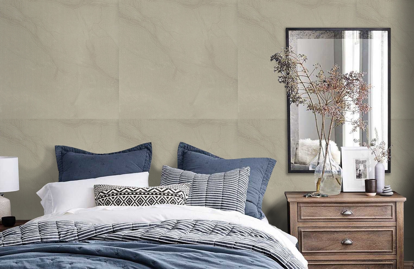 Обои 82230 фото в интерьере спальни