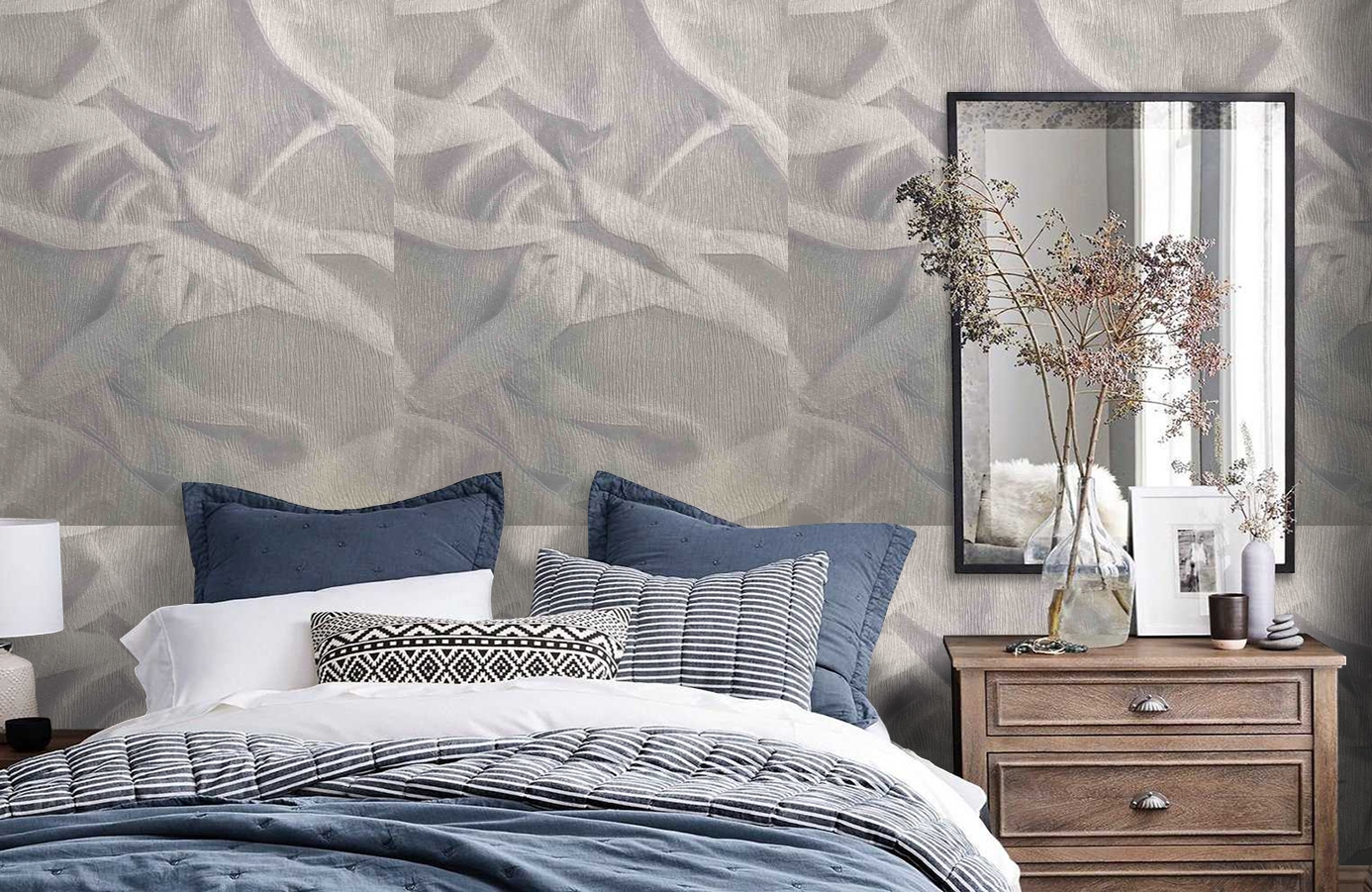 Обои 82417 фото в интерьере спальни