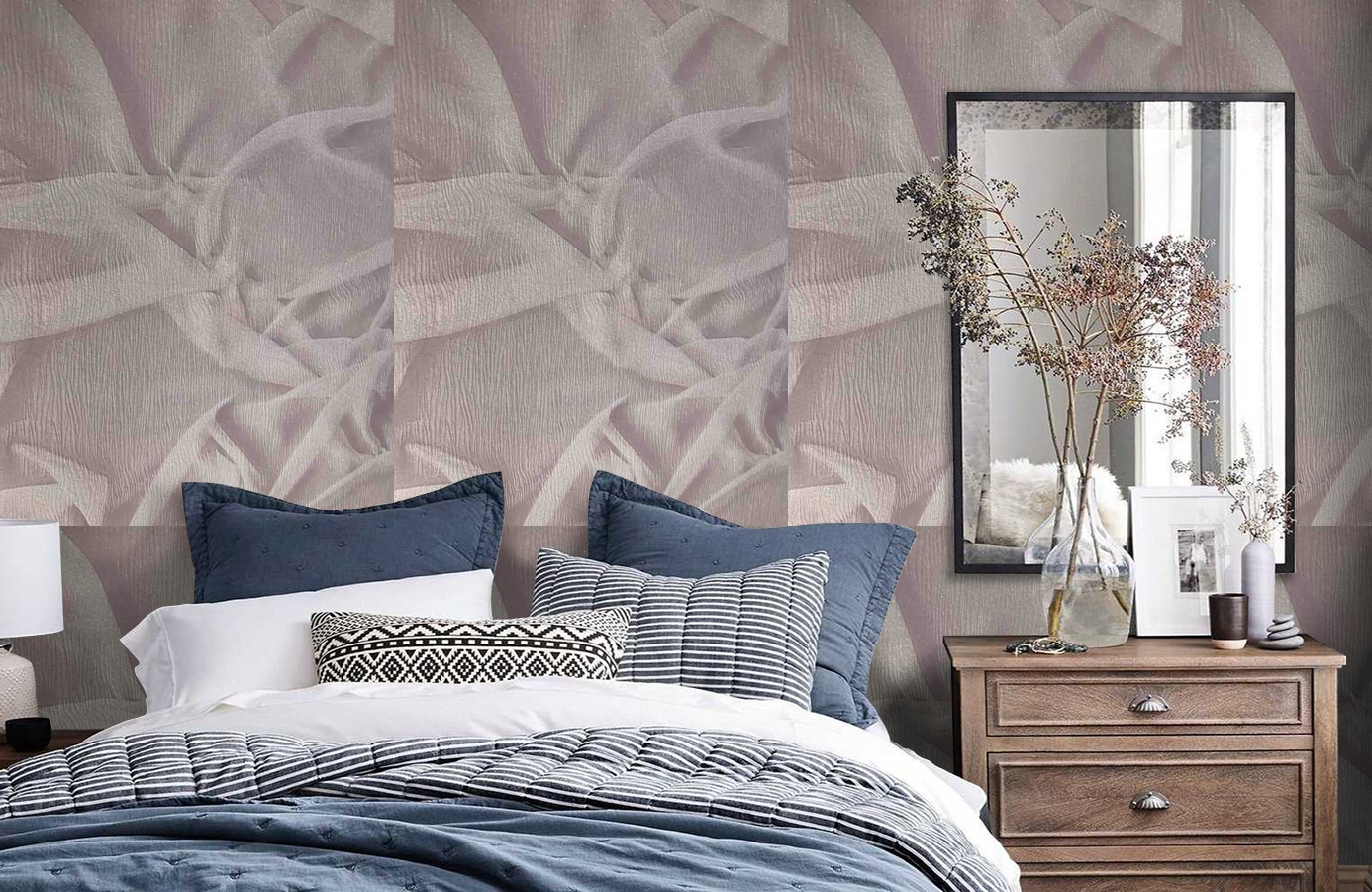 Обои 82420 фото в интерьере спальни