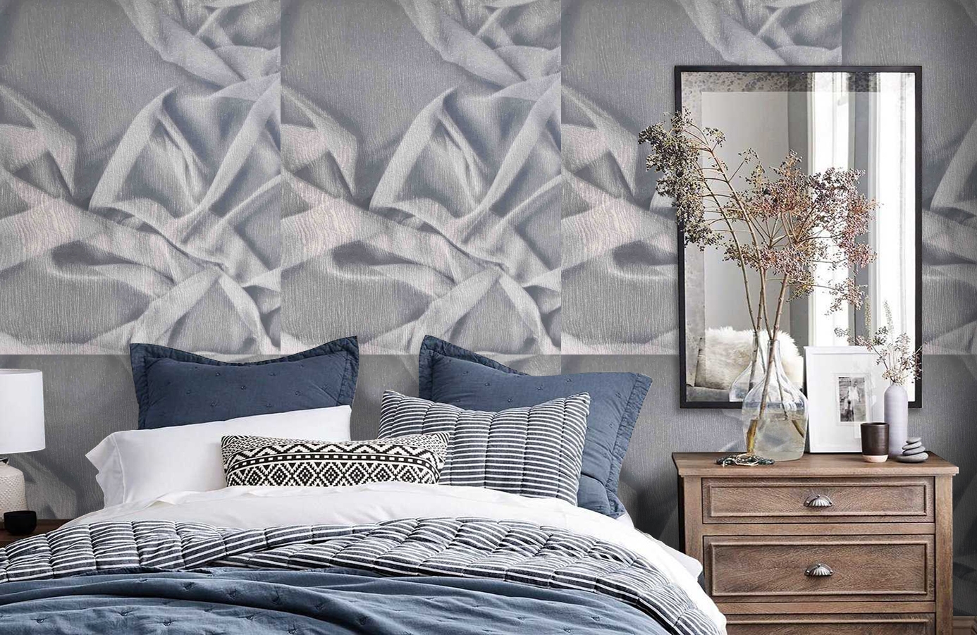 Обои 82425 фото в интерьере спальни