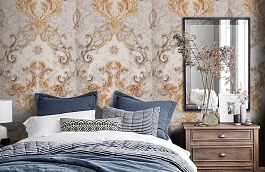 Обои 82814 фото в интерьере спальни превью