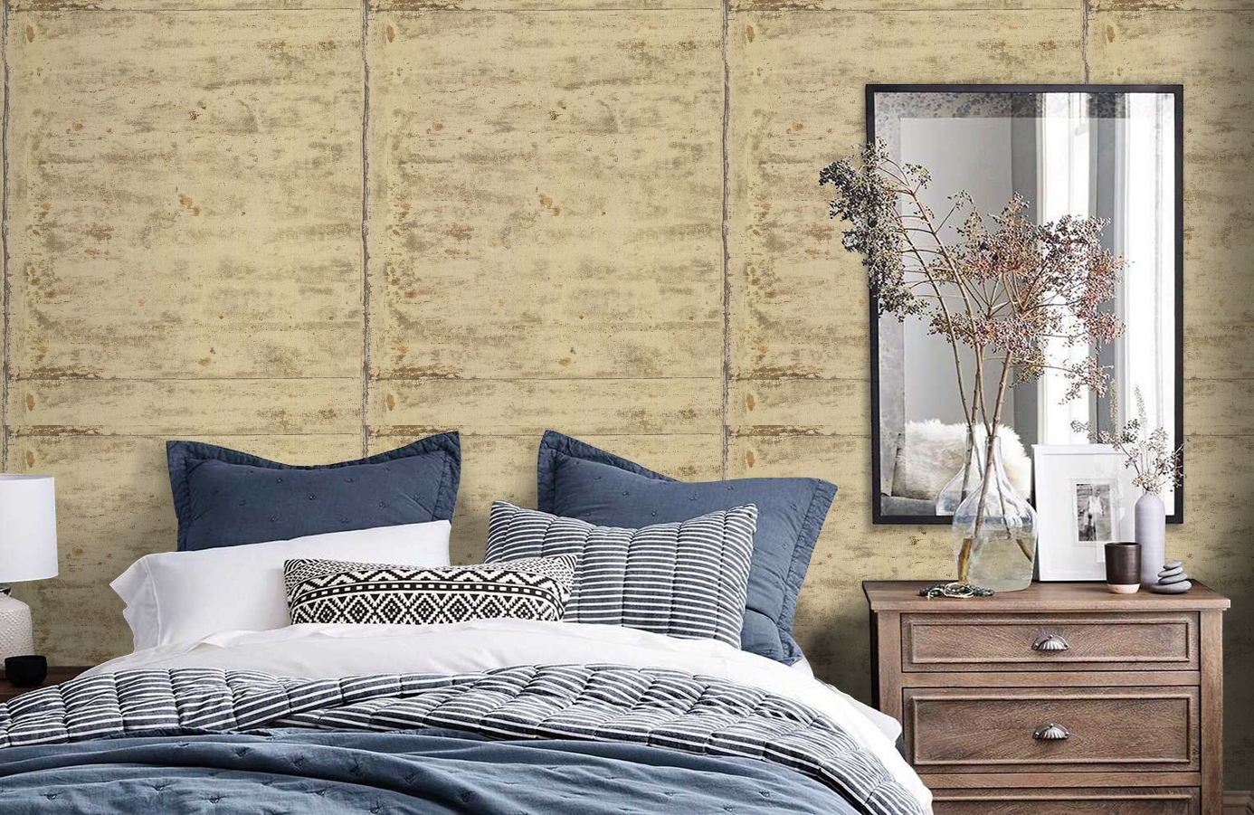 Обои 83251 фото в интерьере спальни