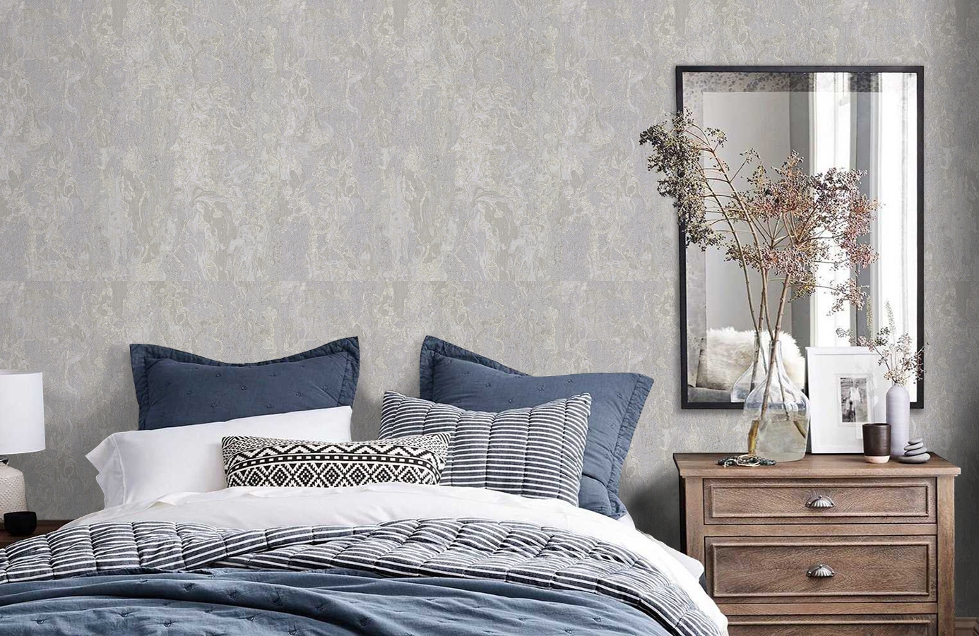 Обои 83435 фото в интерьере спальни