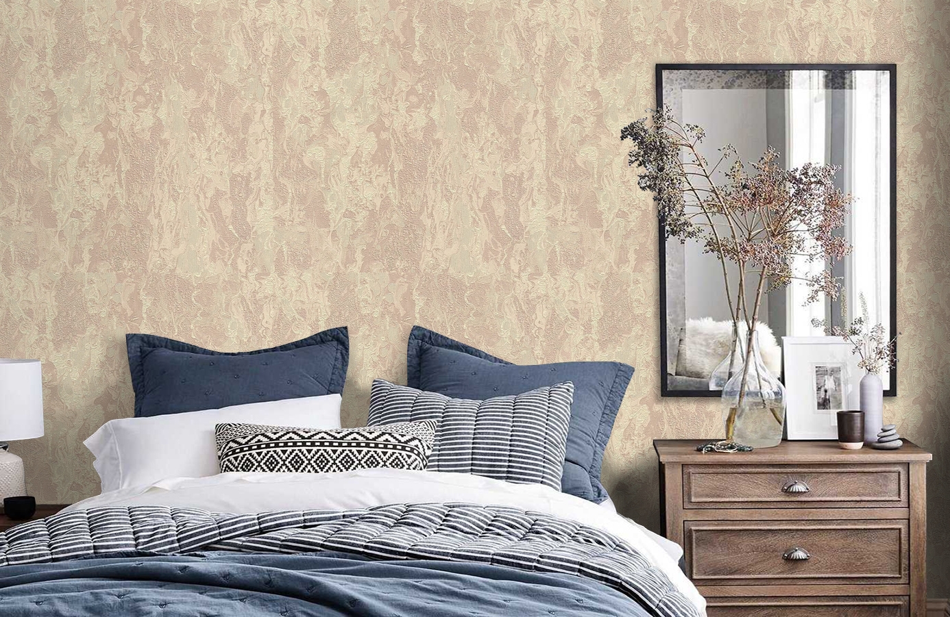 Обои 83439 фото в интерьере спальни