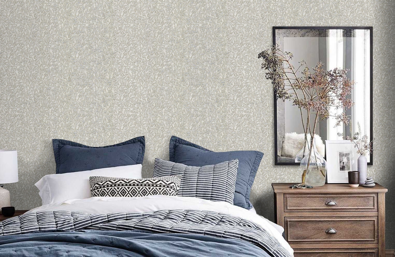 Обои 83472 фото в интерьере спальни