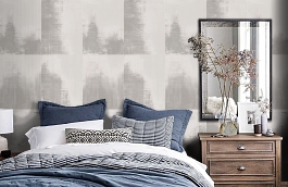 Обои SPD-18290 фото в интерьере спальни превью