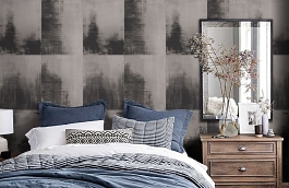 Обои SPD-18293 фото в интерьере спальни превью